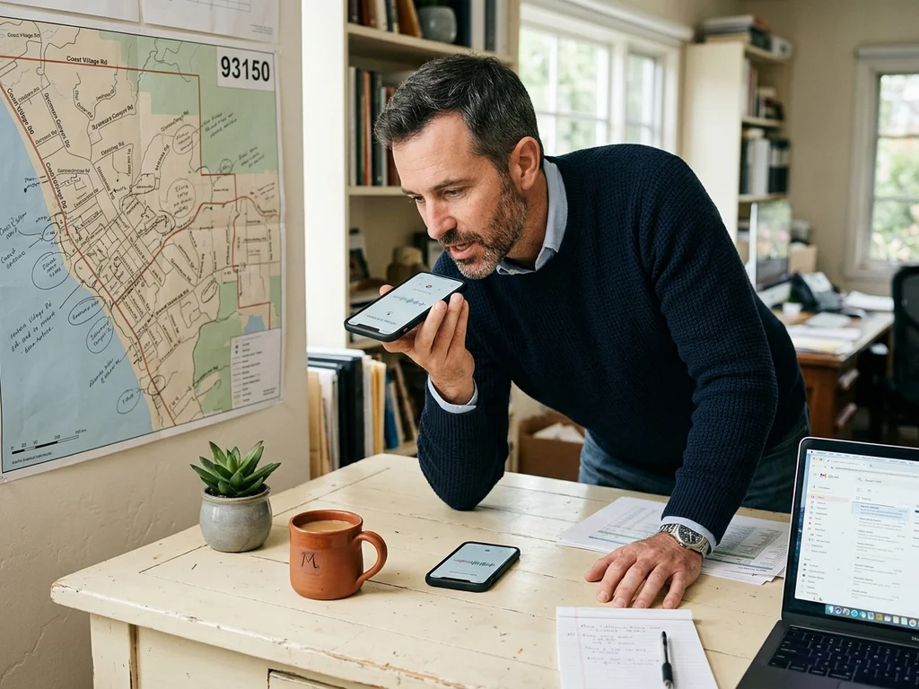 Un entrepreneur du 93150 utilise la recherche vocale pour optimiser son référencement local.